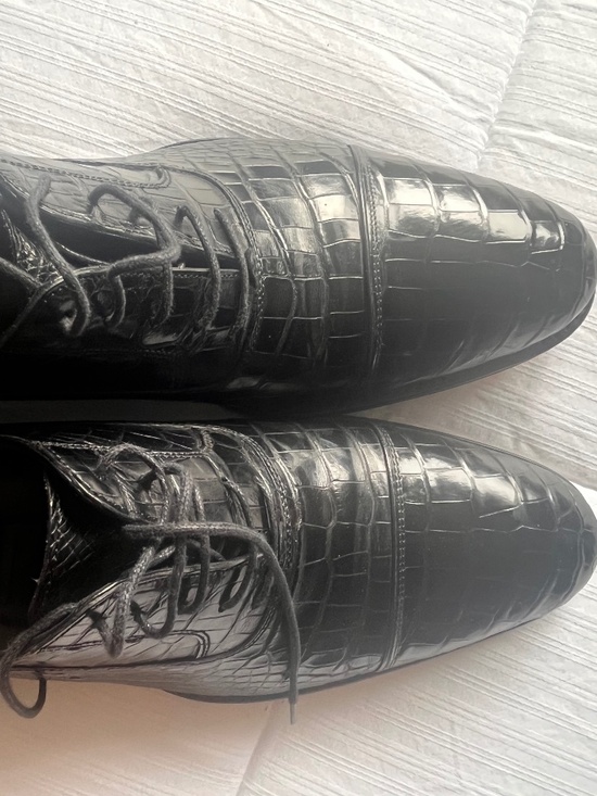 Caporicci Alligator cap-toe shoes size 9 1/2 main image 12